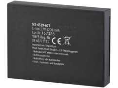 Batterie supplémentaire 5200 mAh pour visiophone connecté VTK-250