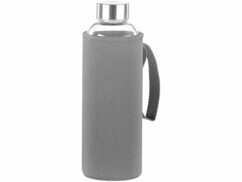 Bouteille en verre borosilicate 750 ml sans BPA avec housse
