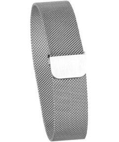 Bracelet de montre à entre-corne 20 mm et fermoir magnétique - Argent