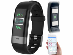Bracelet fitness avec bluetooth, cardiofréquencemètre, tensiomètre "FBT-85"