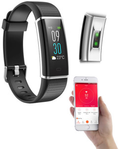 Bracelet fitness avec cardiofréquencemètre FBT-50.HR Pro-V5