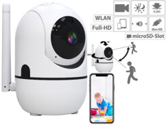 Caméra de surveillance IP Full HD connectée avec suivi intelligent IPC-460