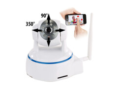 Caméra IP wifi Full HD rotative & orientable IPC-380 - Pour intérieur