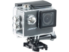 Caméra sport HD avec boîtier étanche et fonction webcam Somikon DV-1212