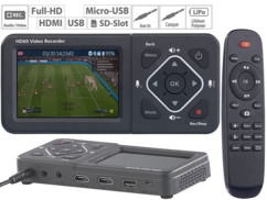 enregistreur video game capture hdmi cinch usb pour enregistrement emission tv film jeu video let's play
