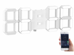 Horloge LED connectée à intensité variable avec réveil