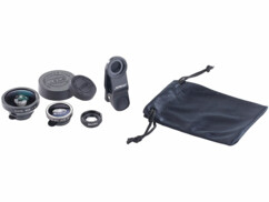 Lentilles grand-angle, fish-eye et macro pour smartphone et tablette