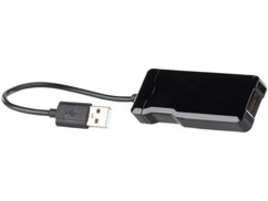 Convertisseur VHS Vers USB Pour Sauvegarder Vos Vieilles Cassettes - Q-Sonic PX8048 (Noir)