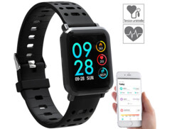 Montre fitness étanche avec cardiofréquencemètre et tensiomètre SW-320.hr