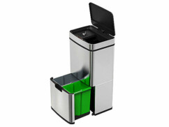 Poubelle automatique 72 L avec 4 compartiments