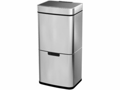 Poubelle automatique 72 L avec 4 compartiments