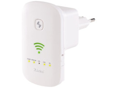 Booster WiFi : 7links Dualband-WLAN-Repeater, Point d'accès & Routeur, 1.200 Mbit/s, touche WPS