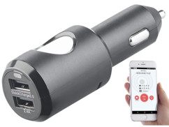 Système d'appel d'urgence sur prise allume-cigare & chargeur USB 2 ports
