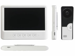 Visiophone avec grand écran couleur et fonctions ouvre-porte et enregistrement VSA-600.rec