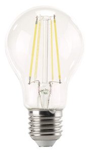 Ampoule Poire LED à filament A++, E27, 6 W, 806 lm, 360°, Blanc