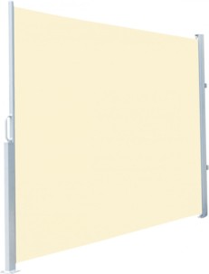 Brise-vue déroulable 180 x 300 cm - beige