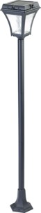 Lampadaire de jardin à LED, avec capteur PIR - Solaire