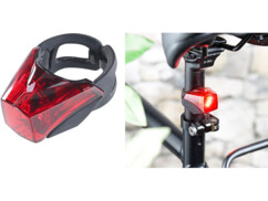 feu de position rouge pour vélo avec batterie interne kryolights