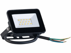 Mini projecteur LED résistant aux intempéries 10 W 900 lm Blanc chaud vue générale