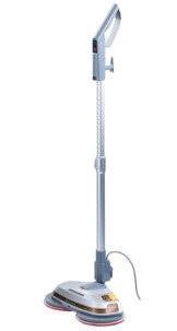 nettoyeur de sol rotatif avec pads en microfibre pour sols lisses parquet carrelage linoleum polissage récurer fpm-700 suchler