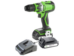 perceuse visseuse sans fil 1600 tours 18v agt aw-18.bs avec batterie et chargeur