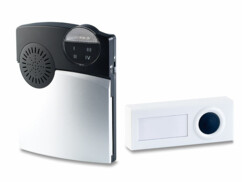 Récepteur radio portable pour système d'alarme avec sonnette