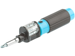 Tournevis magnétique 6 en 1 avec porte-embouts