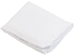 Lot de 2 housses de chaise blanches par Infactory.