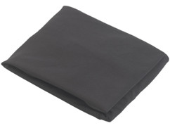 Lot de 2 housses de chaise noires par Infactory.