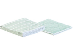 Pack de 5 chiffons en fibres de bambou de la marque Pearl.