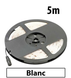 Bande à LED 5 mètres pour l'extérieur - blanc