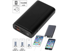 Batterie externe QC 3.0 & USB-C 10000 mAh / jusqu'à 3 A / 18 W : PB-510.pd