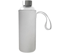 Bouteille en verre borosilicate 750 ml sans BPA avec housse