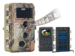 caméra de surveillance nature etanche camouflée pour observation foret gibier animaux sauvages fonctionnement a piles wk590 visortech