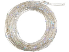 Guirlande de Noël à 6 fils et 180 LED.