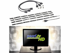 Kit de rétroéclairage à LED USB pour télévisions et moniteurs par Lunartec