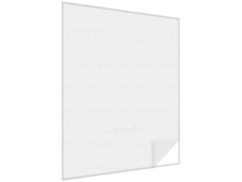 Moustiquaire avec fermeture à glissière - Blanc