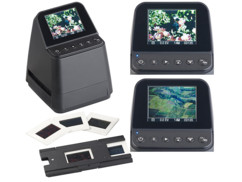 scanner numeriseur diapositive 50mm ou negatif pellicule 110 126 135 avec numerisation sur pc ou carte sd somikon sd-1404