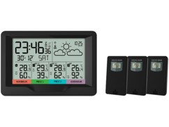 Station météo sans fil avec 3 capteurs.