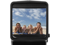 Visionneuse mobile de diapositives, négatifs à grossissement x3 et LED