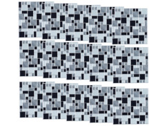 15 mosaïques autocollantes pour carrelage "Moderne"