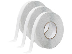 3 rubans adhésifs antidérapants phosphorescents - 18 m x 25 mm