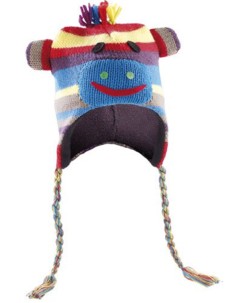 Bonnet Singe multicolore