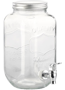 Carafe distributeur en verre 3,5 L - Quality