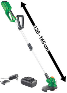 Coupe-bordure sans fil AW-40.rt avec batterie et chargeur rapide