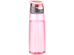 gourde sport avec ouverture à une main pour musculation et vélo Pearl Sport couleur rose