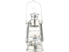 veritable lampe a petrole retro style marins avec flamme reglable et reservoir 110 ml couleur argent zinc 18 cm