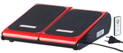 repose pied vibrant pour détente au bureau douleur musculaires jambes newgen wbv60