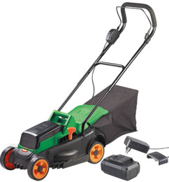 Tondeuse à gazon sans fil AW-40.rm avec batterie et chargeur rapide