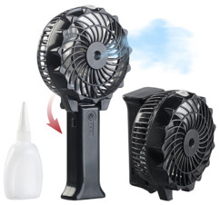 mini ventilateur usb pliable de poche avec fonction brumisateur vaporisateur